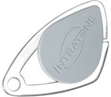 Badge intratone gris