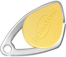 Intratone Badge geel